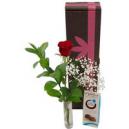 Single Red Rose Gift Set