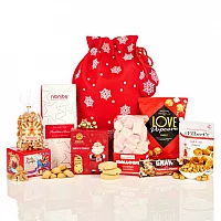 Christmas Snowy Gift Bag