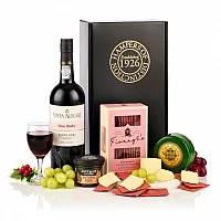 Luxury Port and Cheese Gift