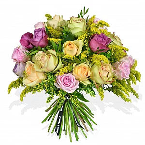 Rose and Solidago
